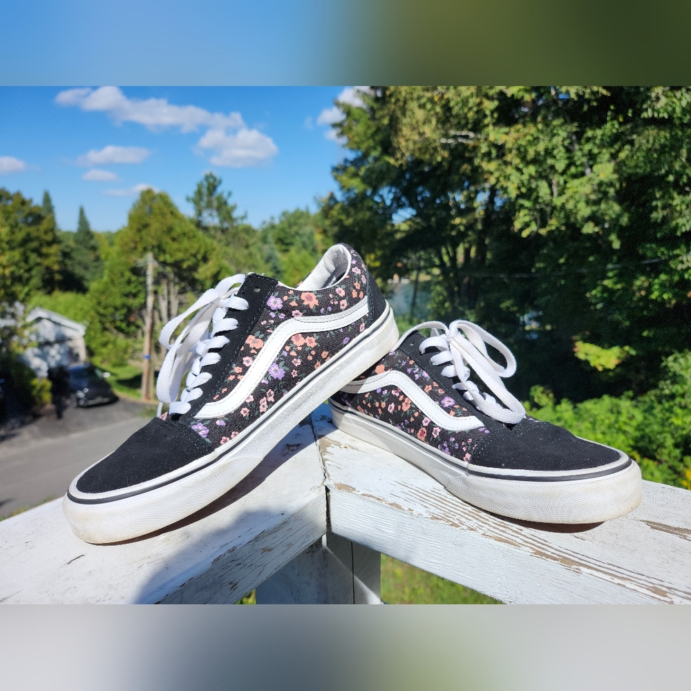 Floral Vans